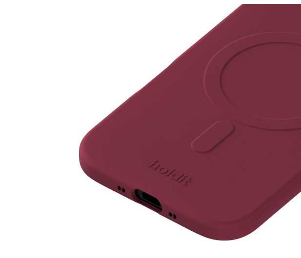 Holdit Soft Magsafe Case iPhone 17 Air Red Velvet - 1361747 - zdjęcie 3